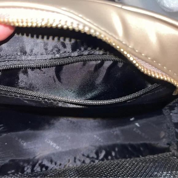 NWOT Versace Fragrance Gold Clutch Shoulder Crossbody Handbag - Picture 7 of 11